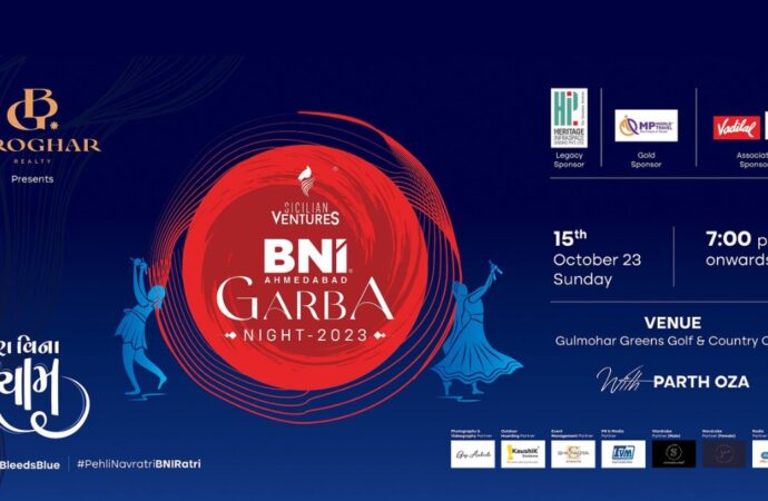 BNI Garba Night to revel in shades of blue
