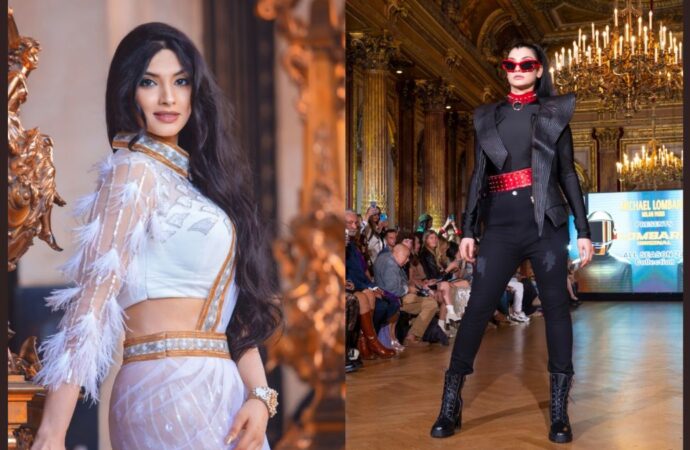 Geeta Batlanki: A Star-Studded Triumph at Paris Fashion Week 2023 with Iconic Celebrity Designers and International Elegance