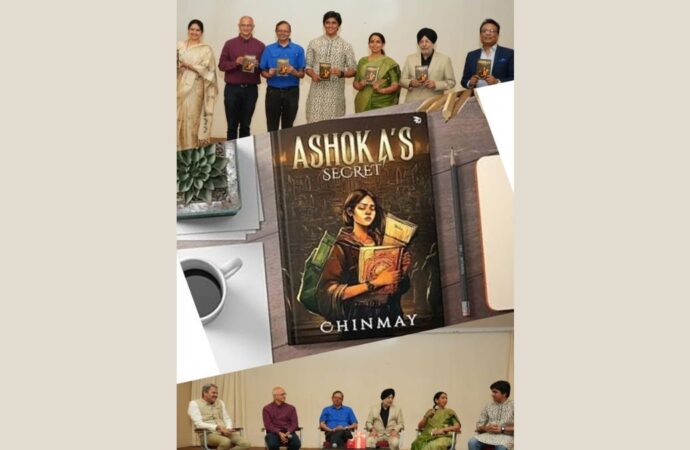 Teenager Chinmay Patgaonkar launches his second book Ashoka’s Secret with NuVoice Press