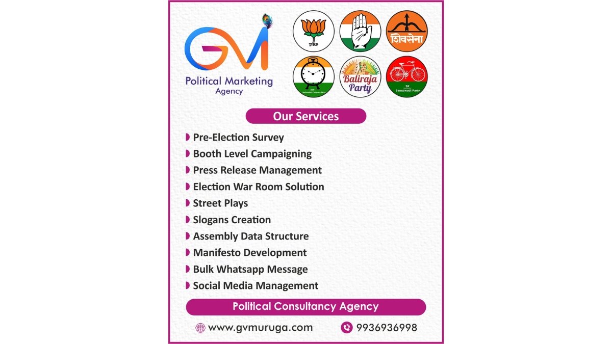 Revolutionizing Political Campaigning with GVMuruga’s Advanced Digital Media Solutions