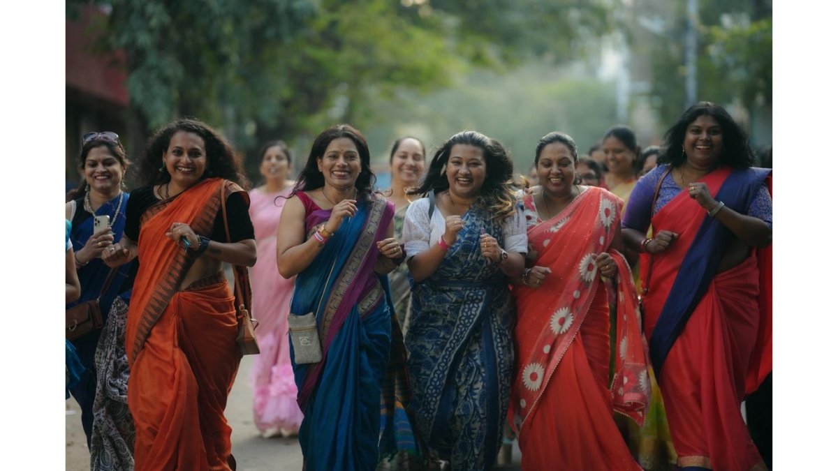 Taneira and JJ Active Host An Exhilarating Experience With A Saree Run In Bengaluru