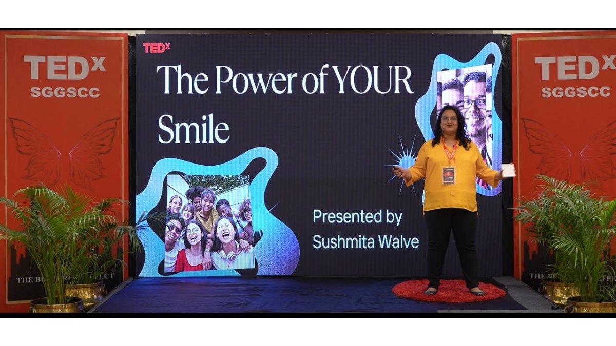 Sushmita Walve Took Her Smile to TEDx — Now It’s a Movement