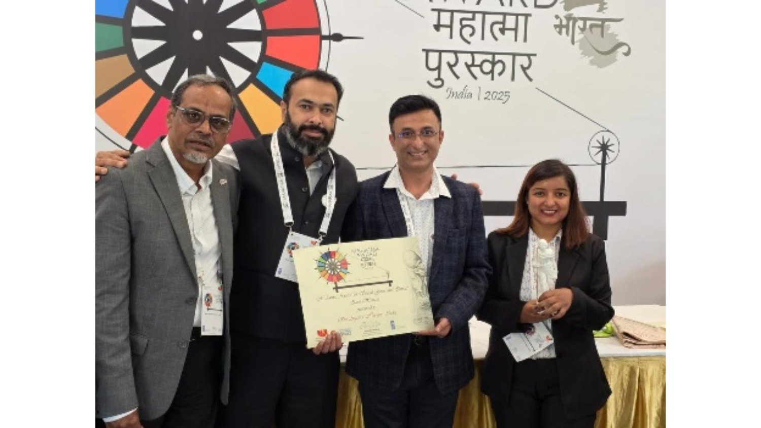 Rise Against Hunger India Conferred with Mahatma Award 2025