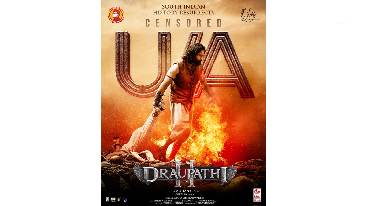 ‘Draupathi 2’, a Pan-India Historical Film, Clears Censor with U/A Certificate