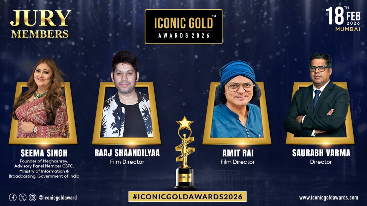 Seema Singh, Raaj Shaandilyaa, Amit Rai and Saurabh Varma Esteemed Jury Members for Iconic Gold Awards 2026